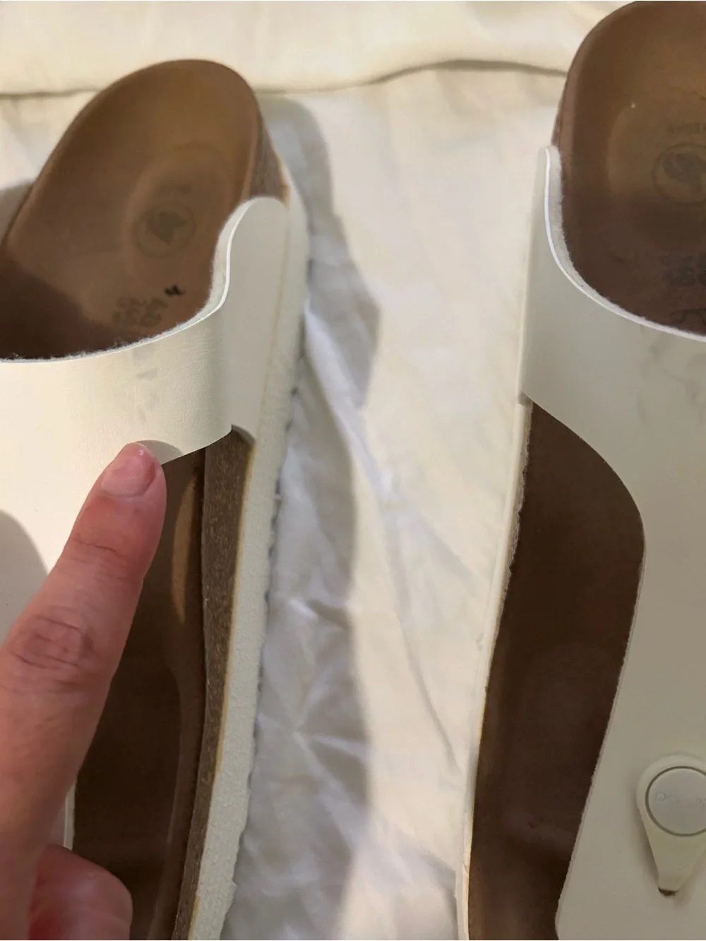 Birkenstock Papillo Gizeh Platform Sandals size 40
